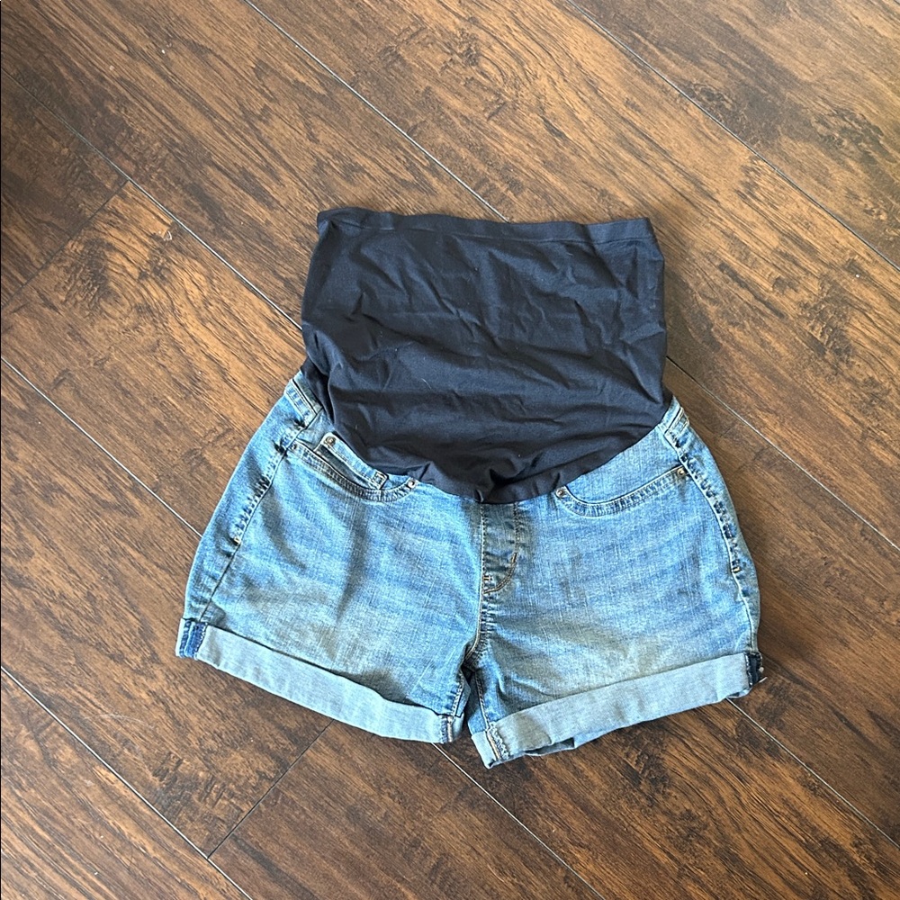 Signature by Levi Strauss Light Blue Denim Shorts